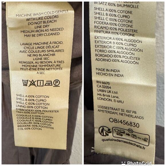 Free People Trails End Skirtall Women’s Medium Overall Dress Gray Bohemian Boho - Picture 6 of 15